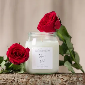 Rose & Oud Soy Wax Candle