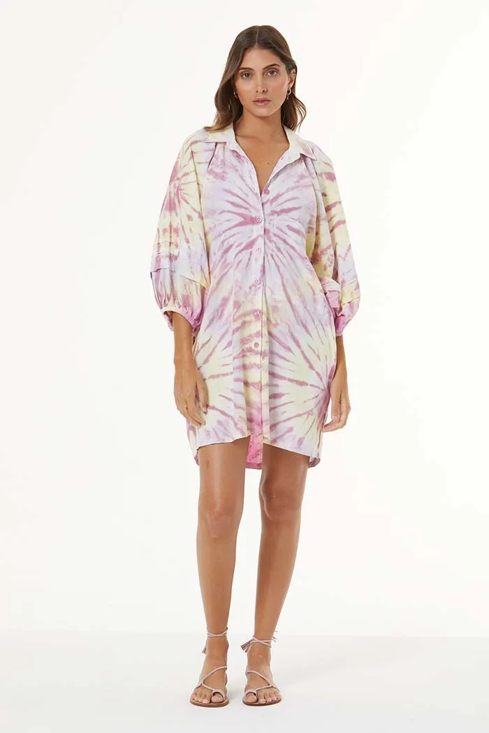 Sailboat Shirt Dress // Bordeaux Venus