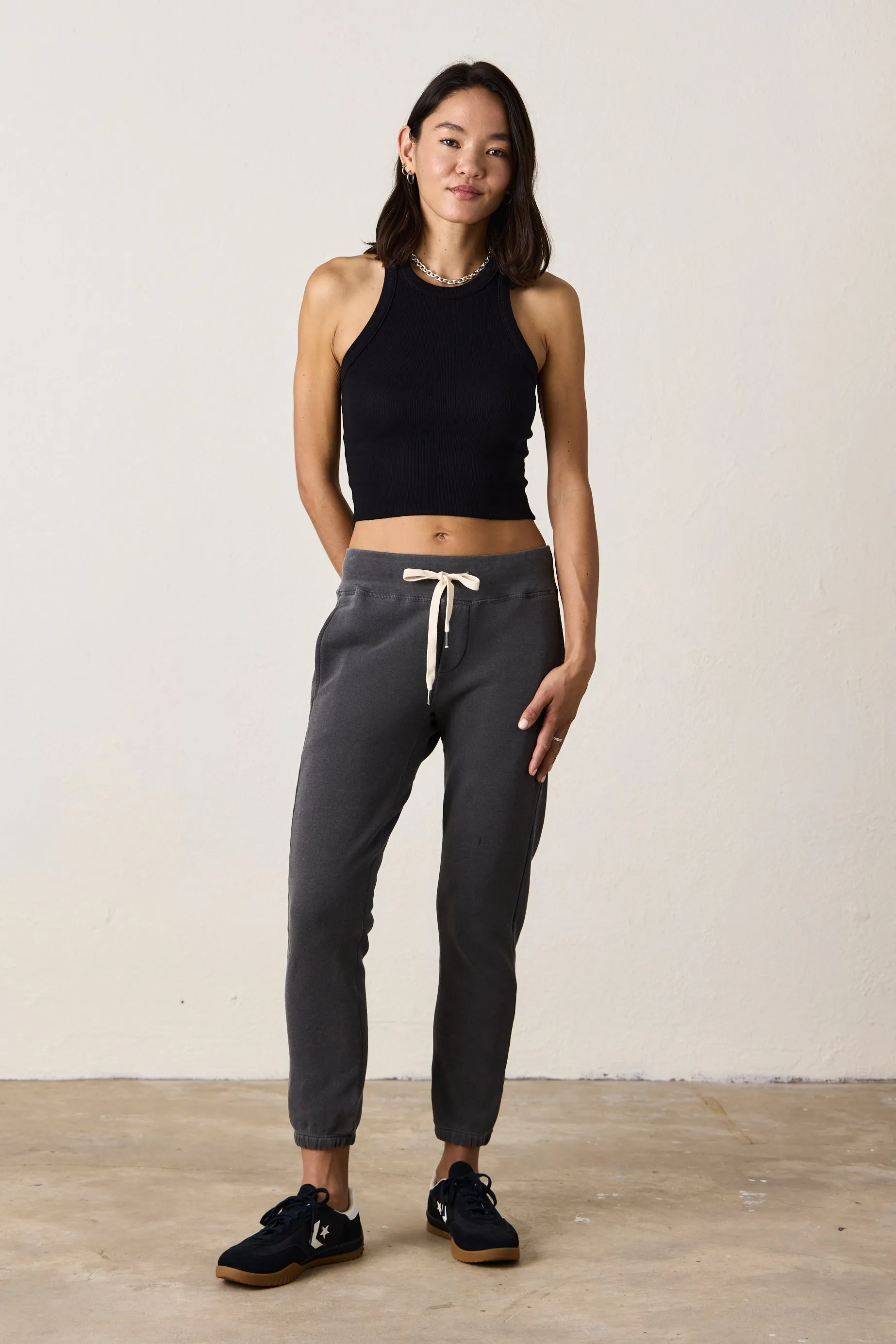 SAYDE SWEATPANT / FADED BLACK