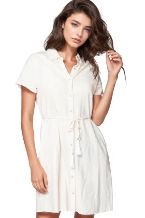 Shirt Dress "The Wynne" in Linen Blend