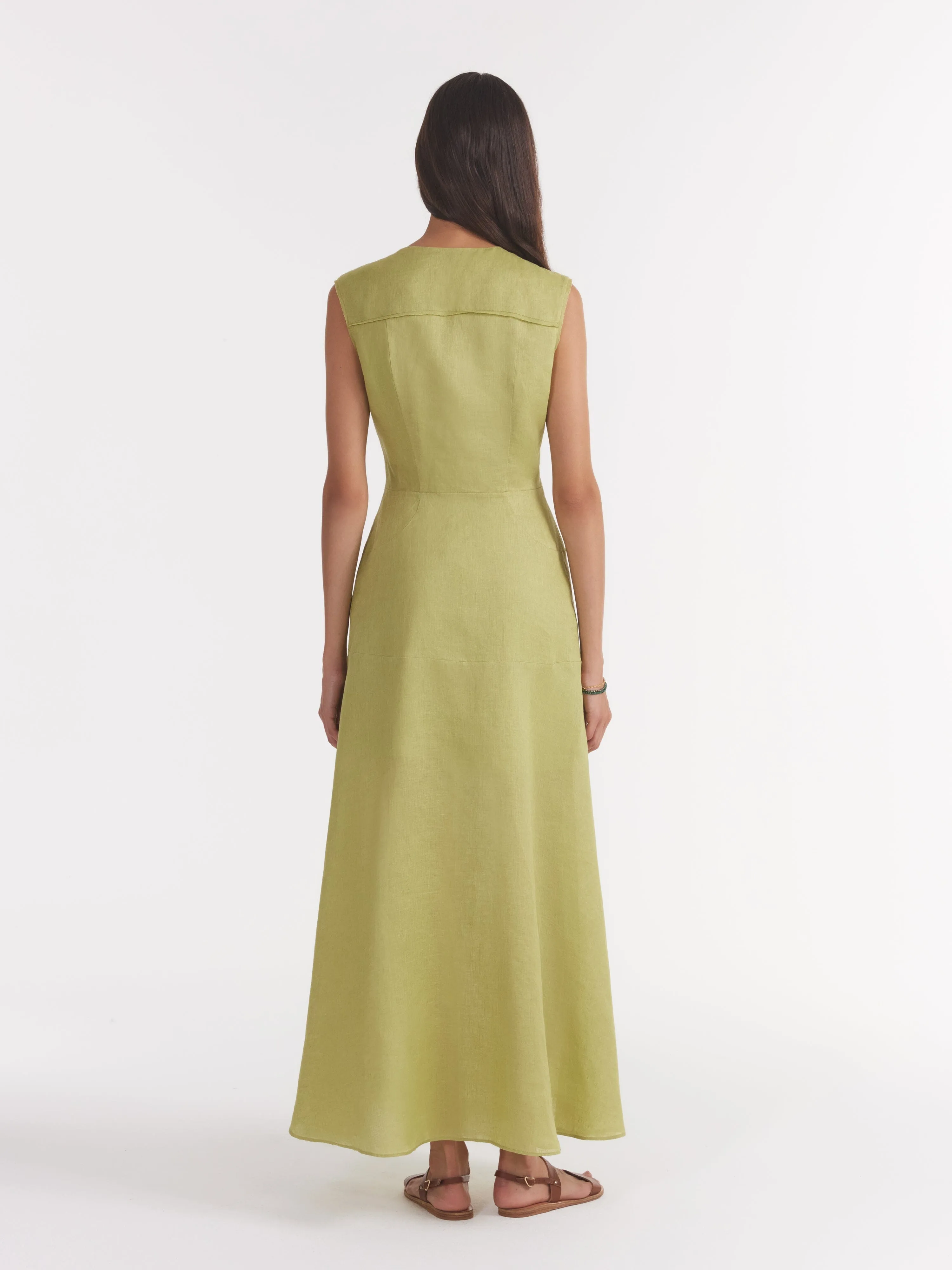 Sierra Dress in Kiwi