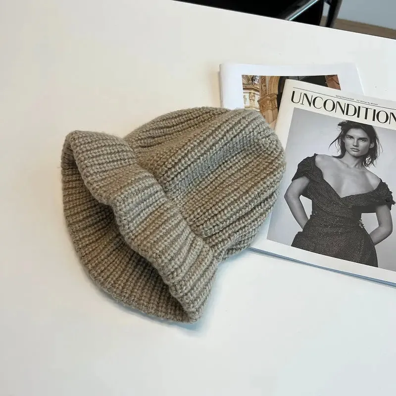 Simple Warm Knitted Hat