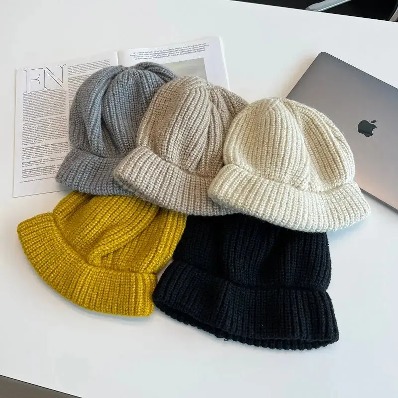 Simple Warm Knitted Hat