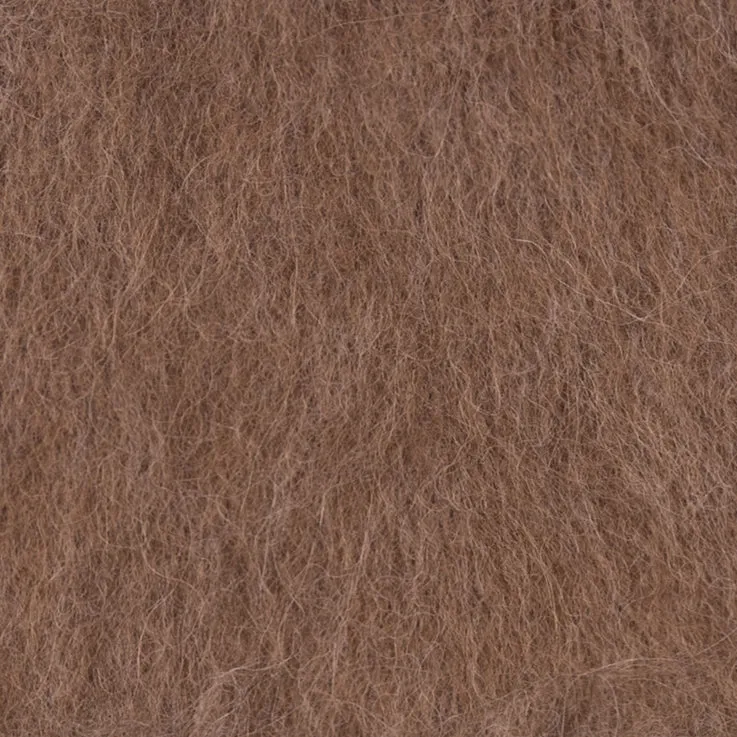 Solid Brushed Hat Camel Alpaca