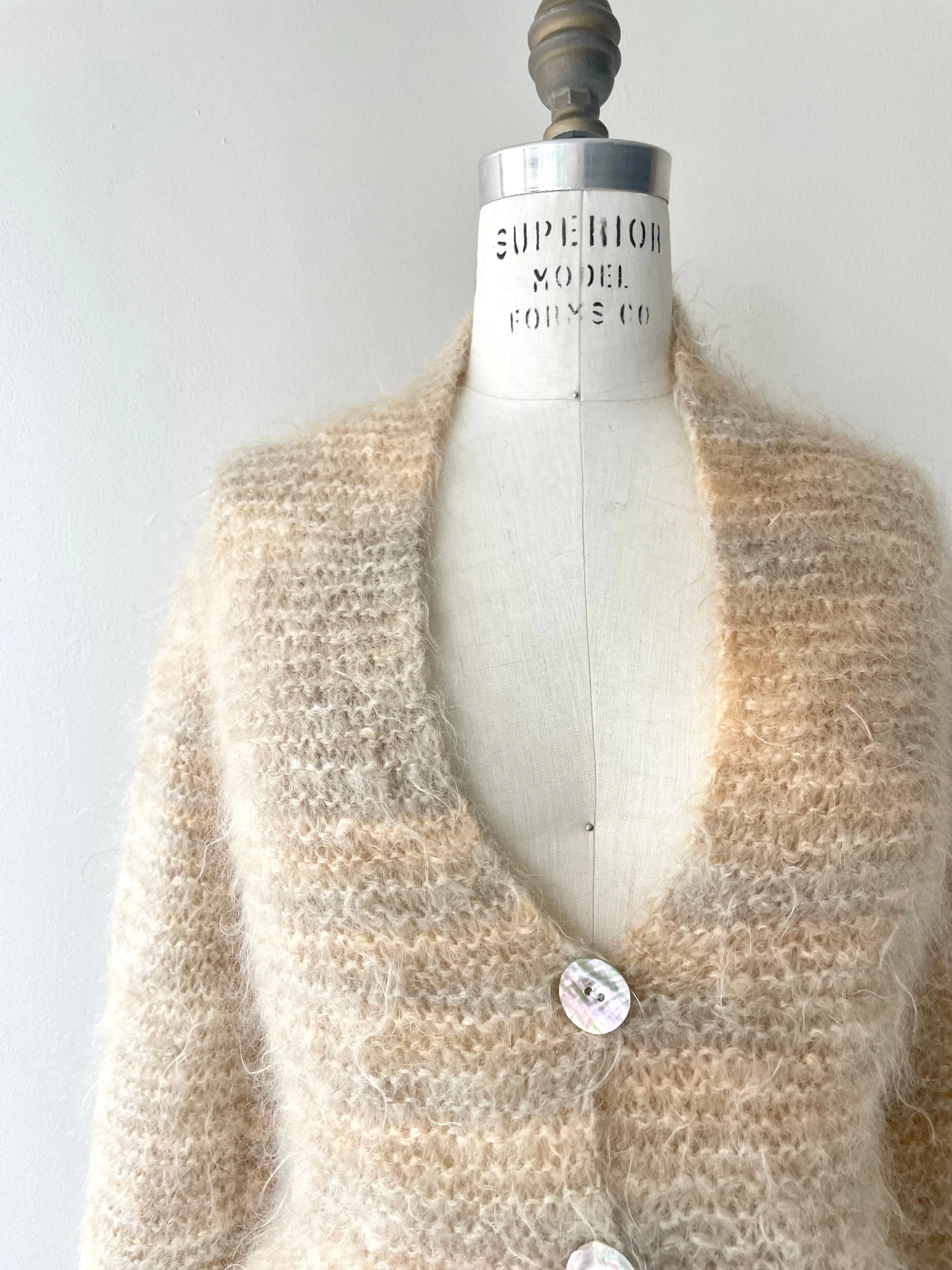 Spun Sugar Mohair Cardigan