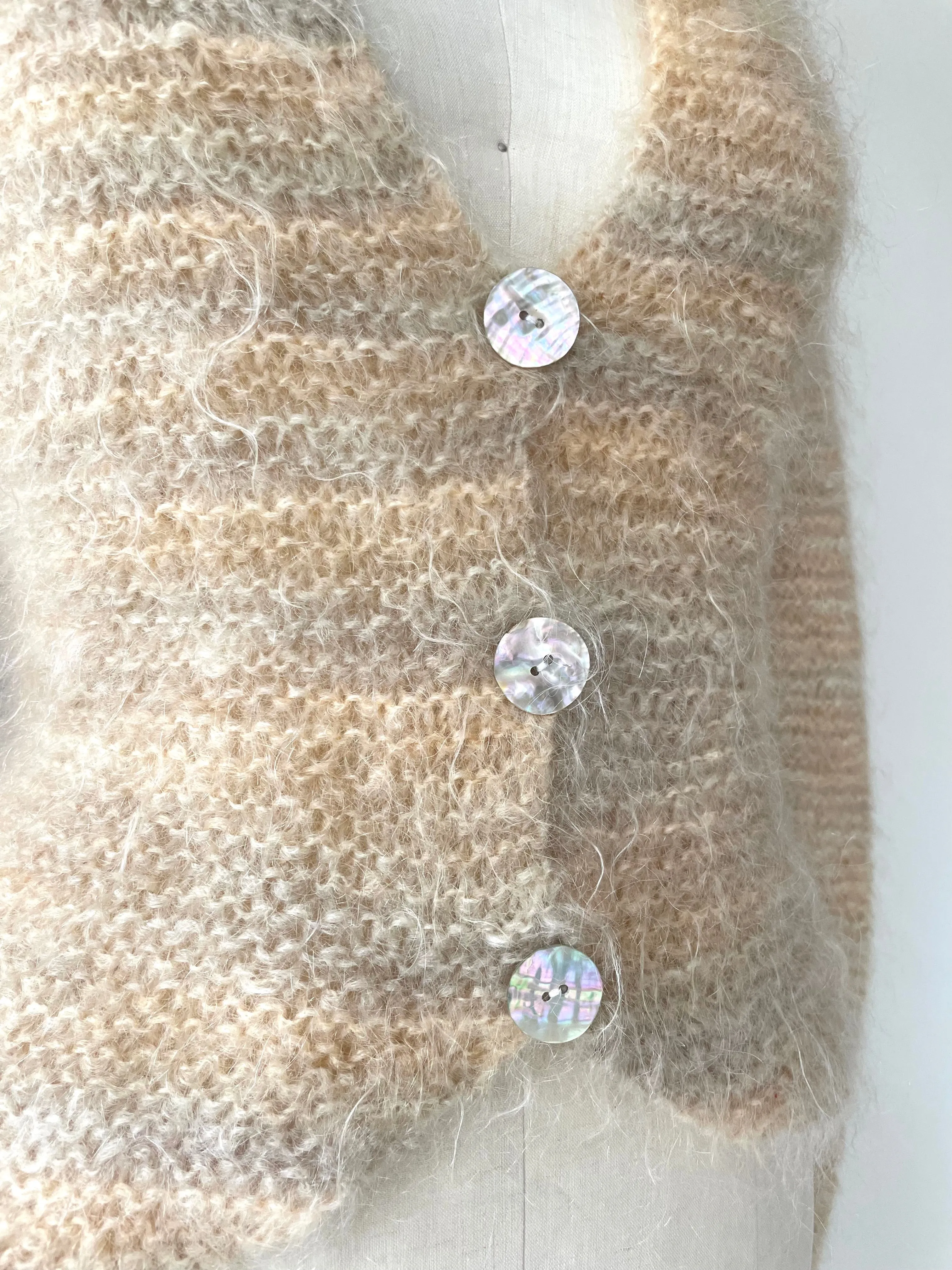 Spun Sugar Mohair Cardigan