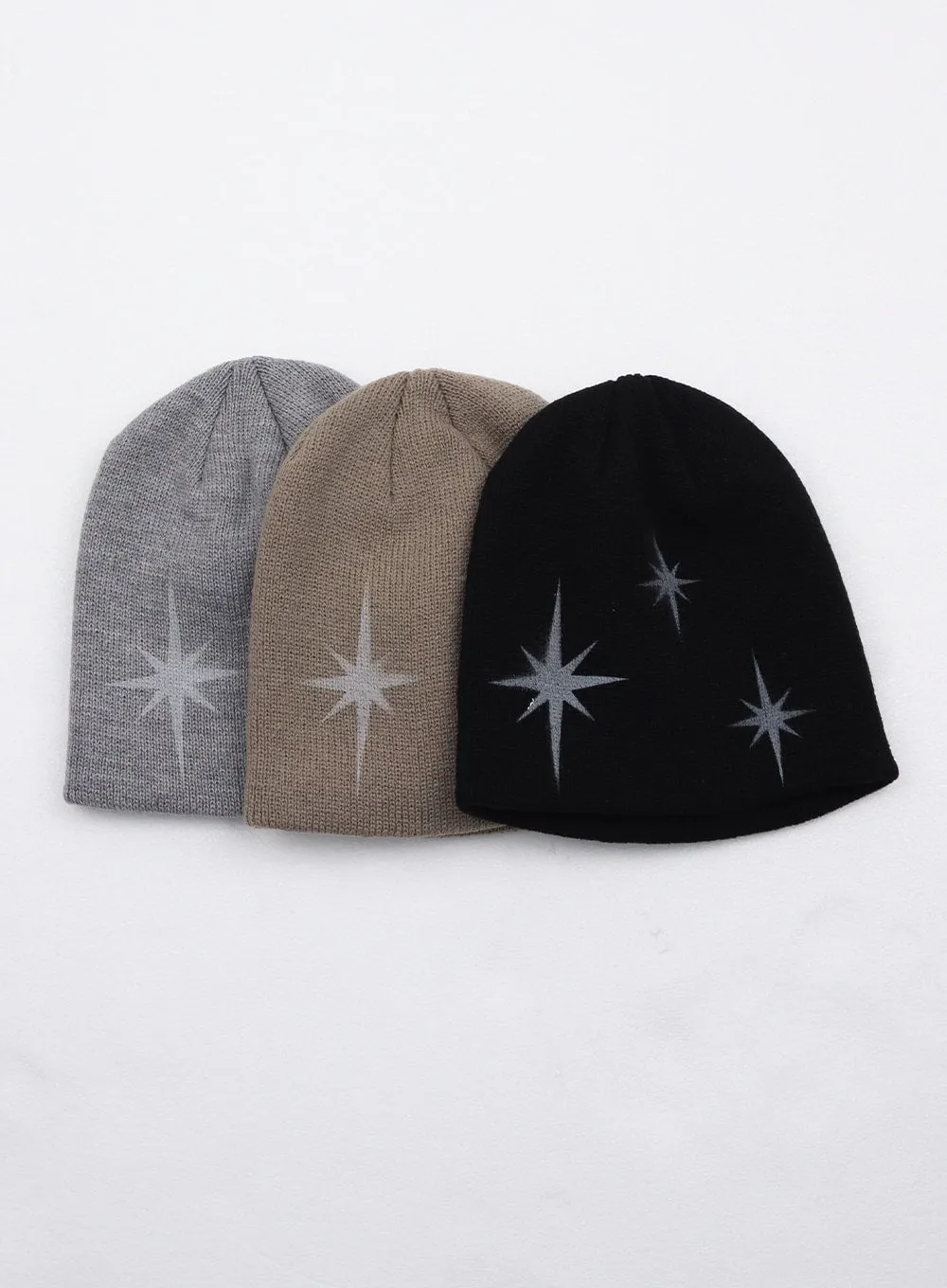 Star Graphic Beanie CS314