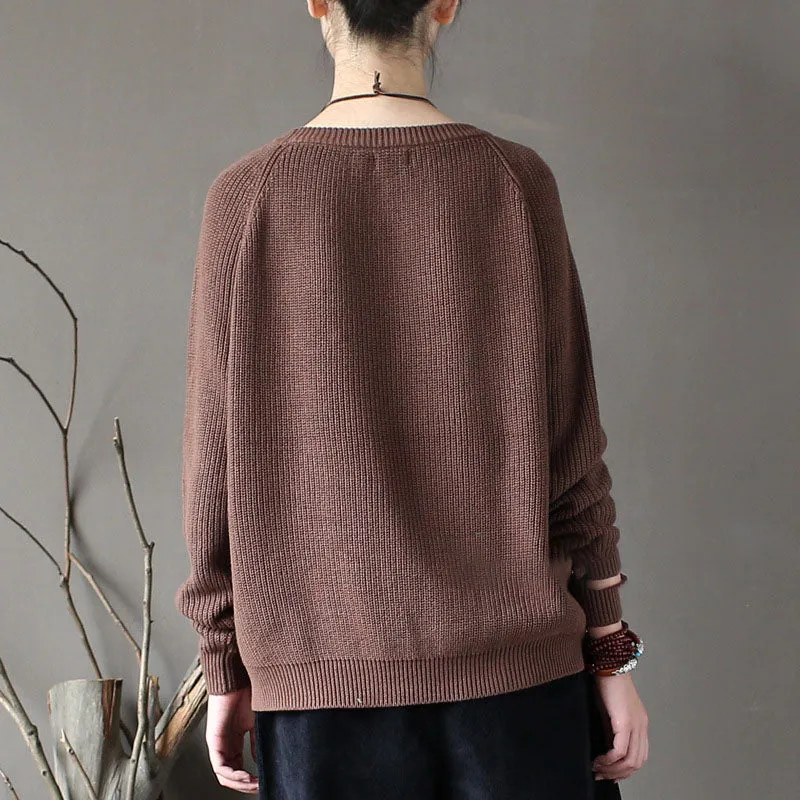 Sweater for Women, Crew Neck Sweater, Cropped Sweater