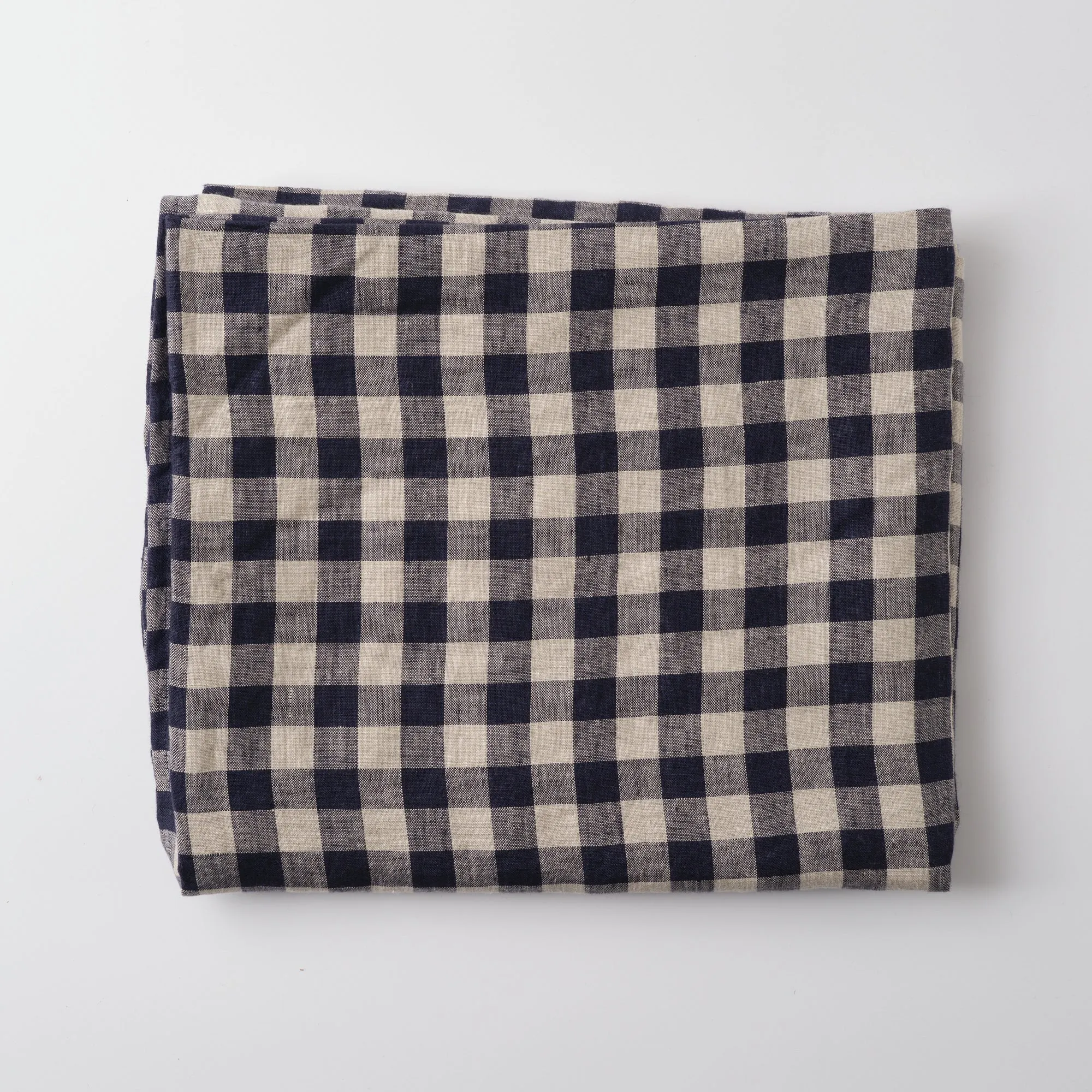 Tablecloth Gingham Indigo 250x150