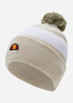 Tanvi pom pom beanie - khaki beige