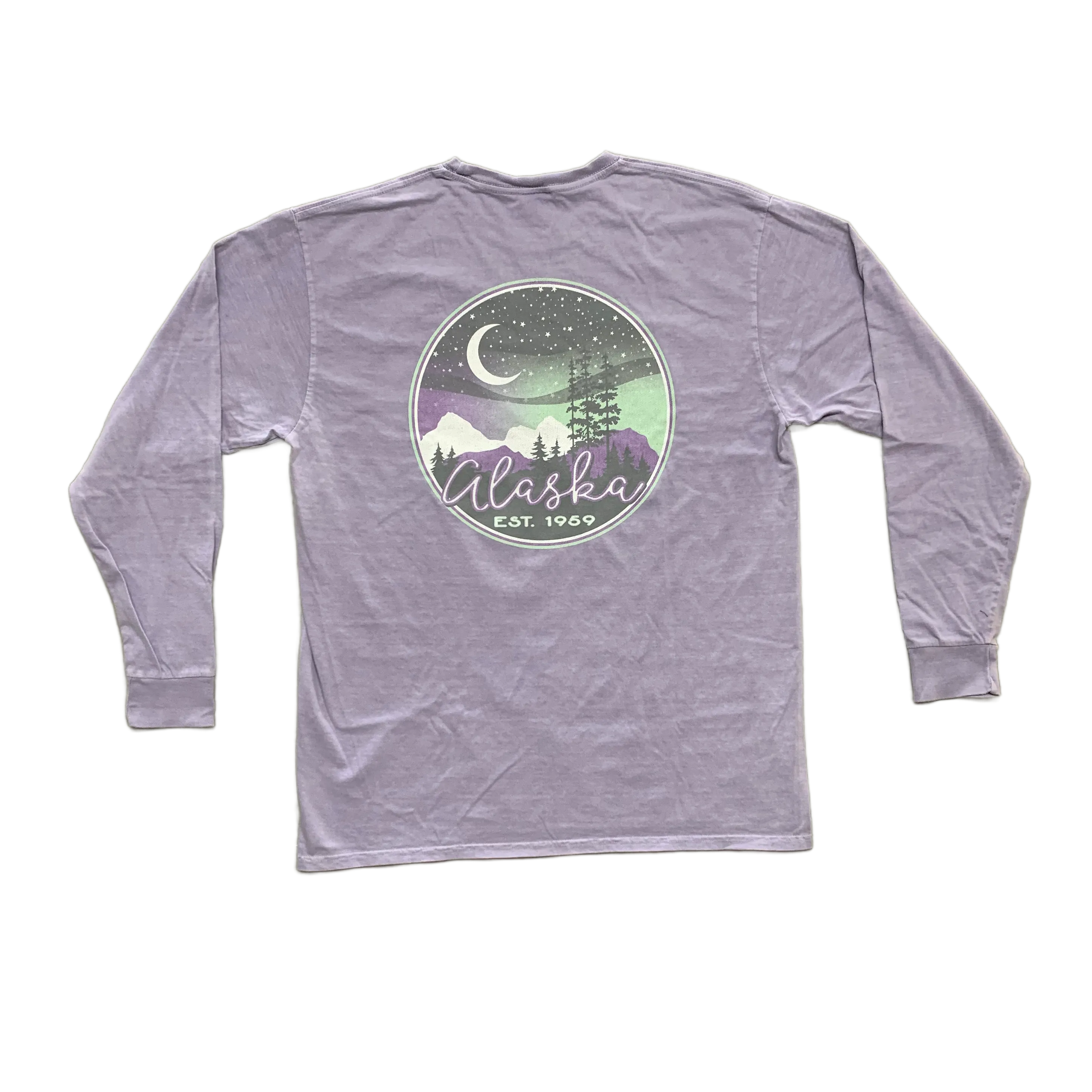 Tenpenny Mountain Alaska Long Sleeve T-shirt