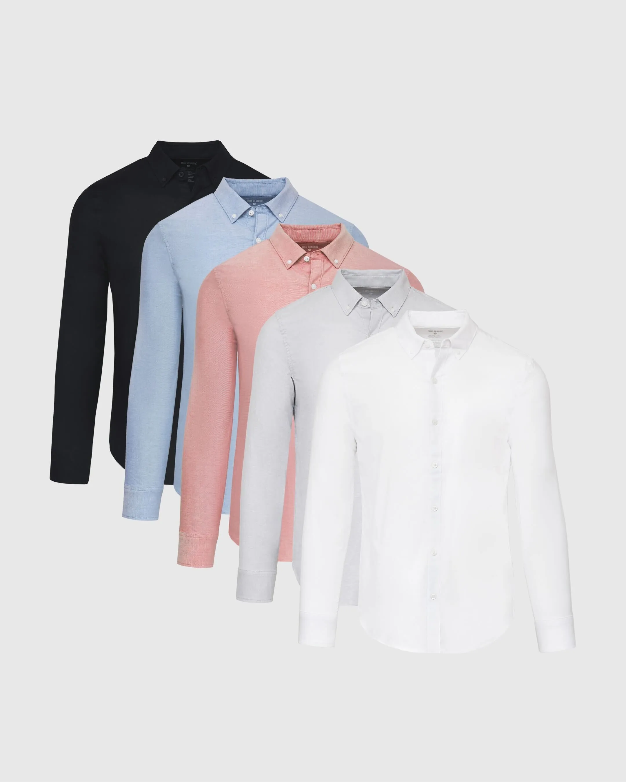 The Weekday Stretch Oxford Shirt 5-Pack