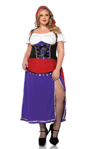 Travelling Gypsy Plus Size Womens Costume