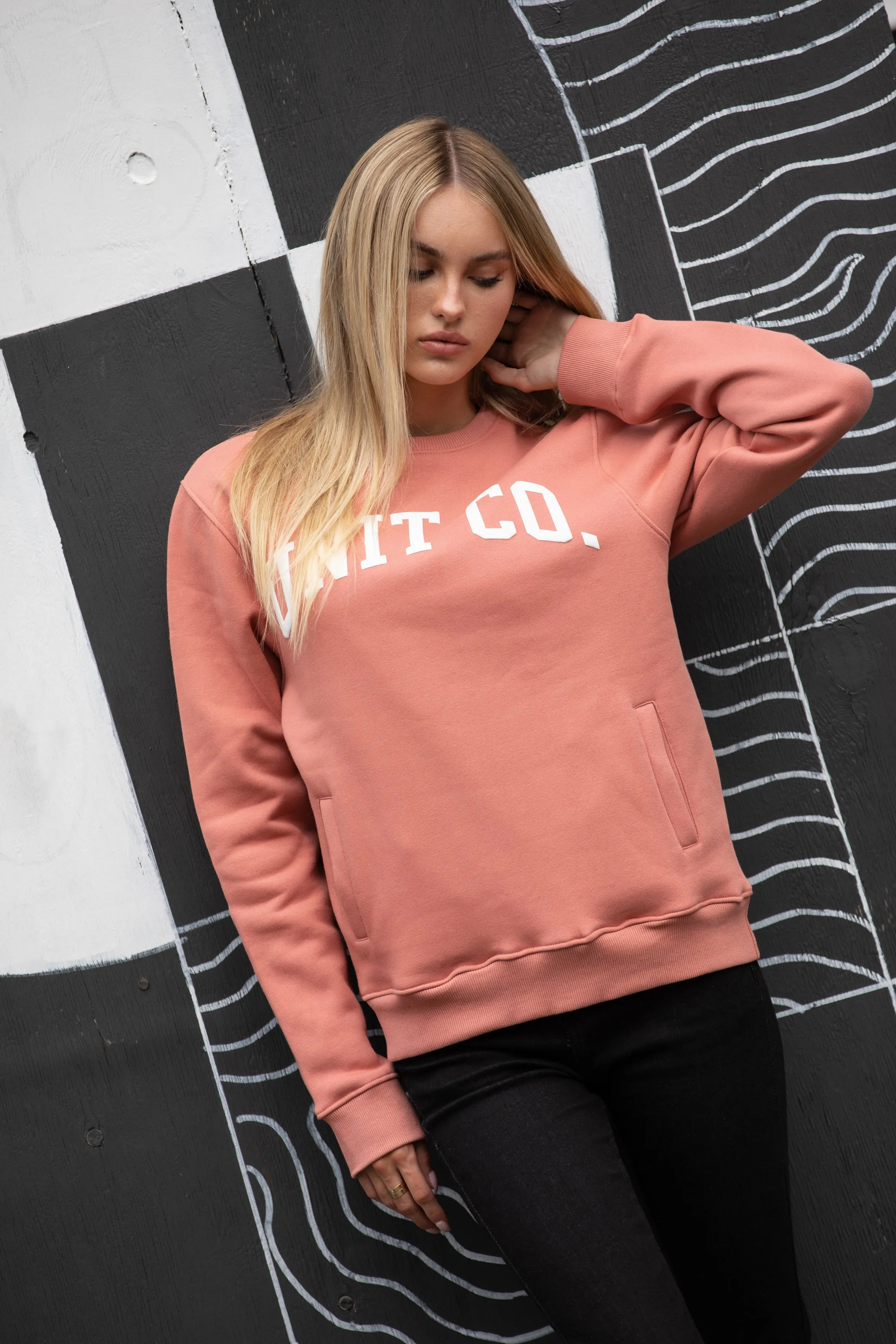 UNIT Frat Club Ladies Crew Sweater