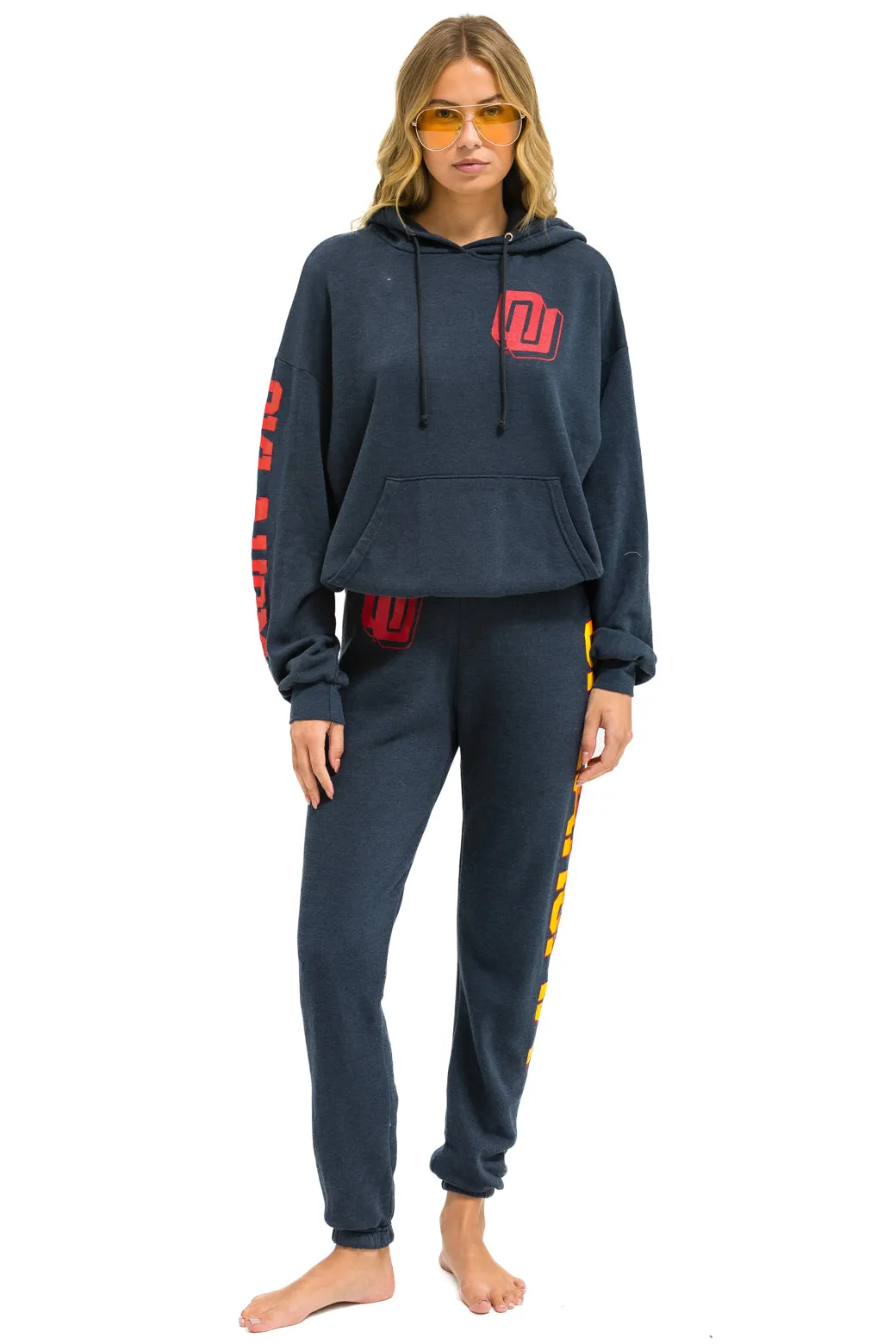 UNIVERSITY OF OKLAHOMA UNISEX SWEATPANTS - CHARCOAL