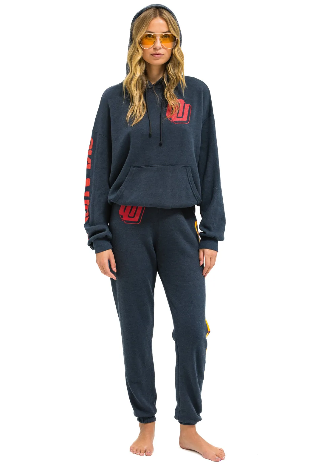 UNIVERSITY OF OKLAHOMA UNISEX SWEATPANTS - CHARCOAL