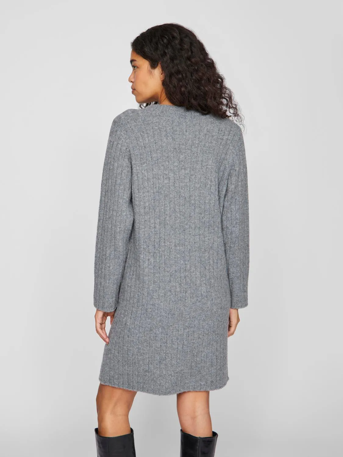 VISTELLE Pullover - Medium Grey Melange