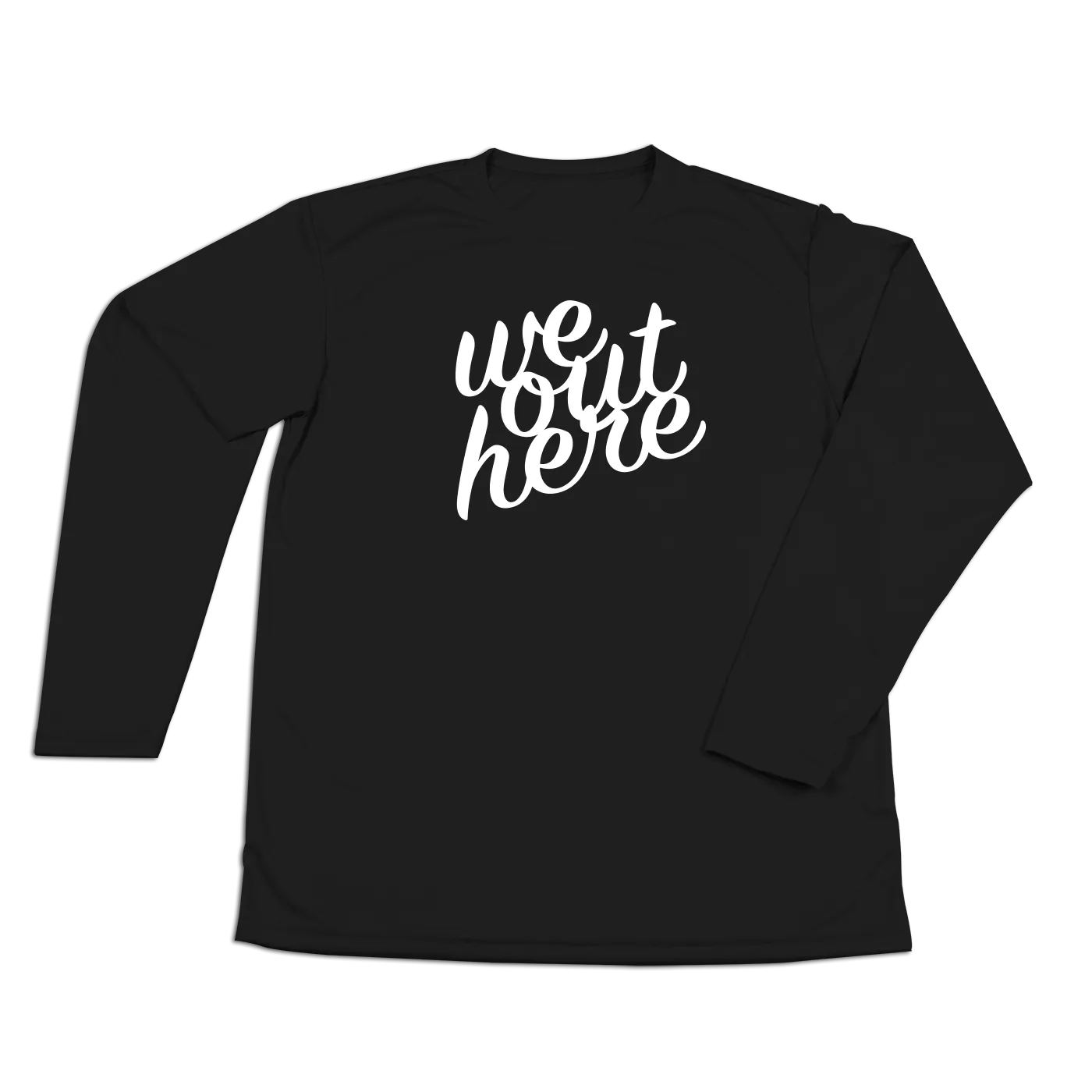 #WEOUTHERE YOUTH Performance Long Sleeve Shirt