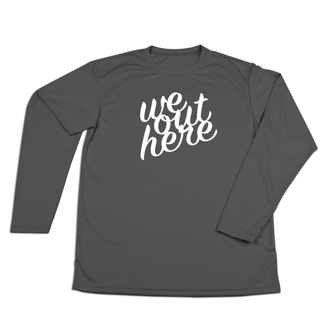 #WEOUTHERE YOUTH Performance Long Sleeve Shirt