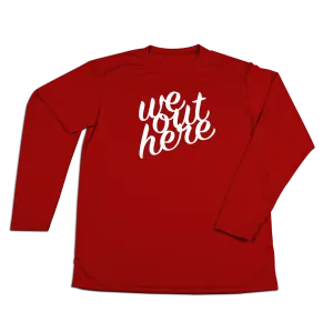 #WEOUTHERE YOUTH Performance Long Sleeve Shirt