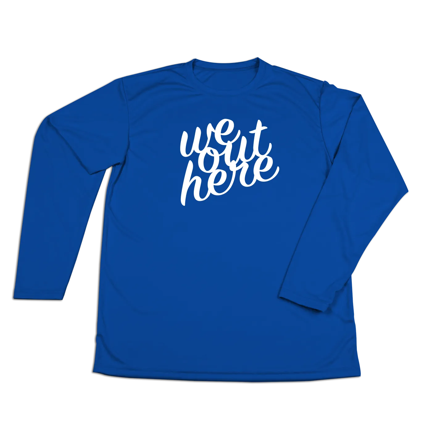 #WEOUTHERE YOUTH Performance Long Sleeve Shirt