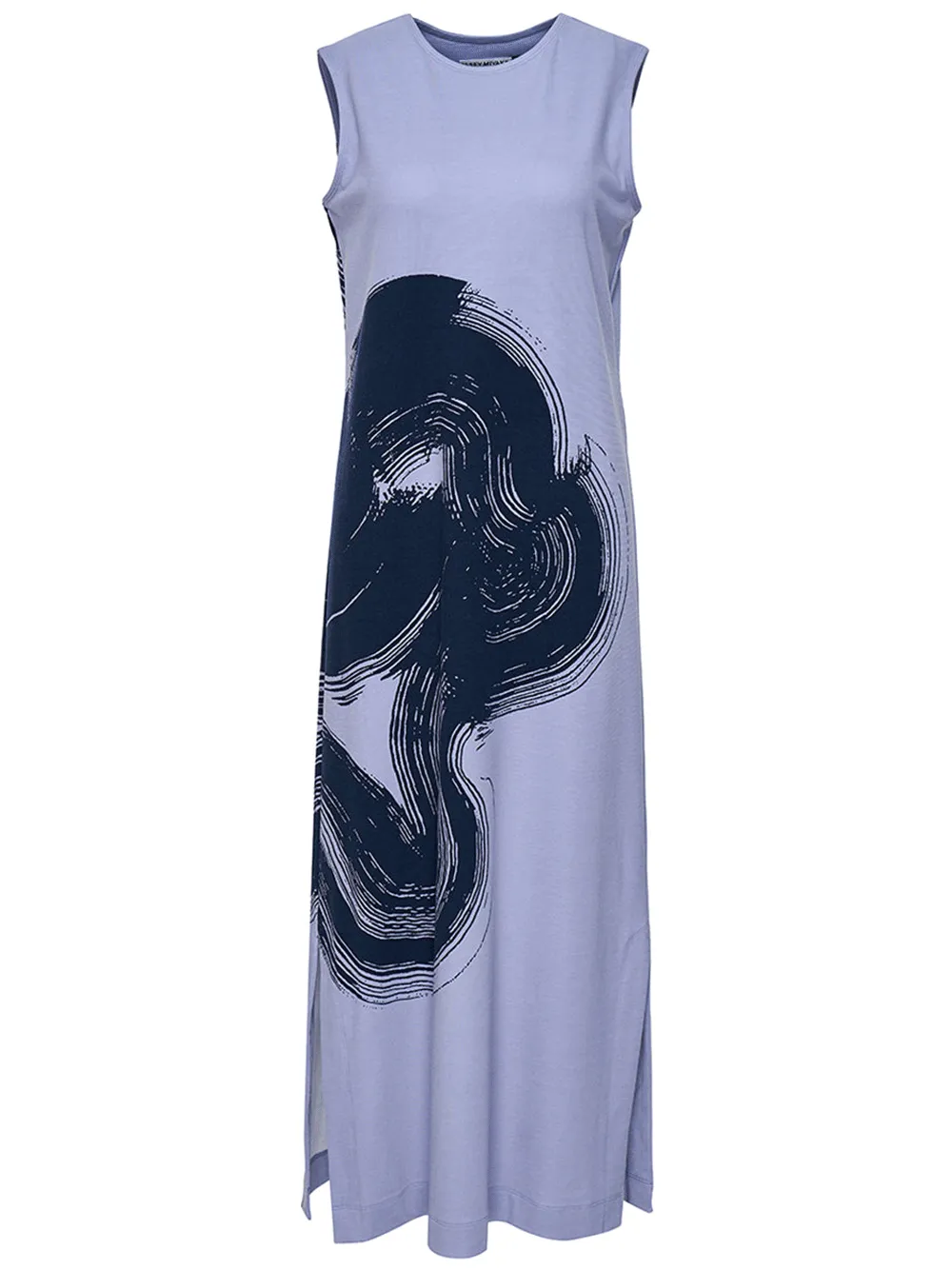 Winding Jersey Long Dress