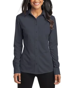 Women's Dimension Knit Dress Shirt