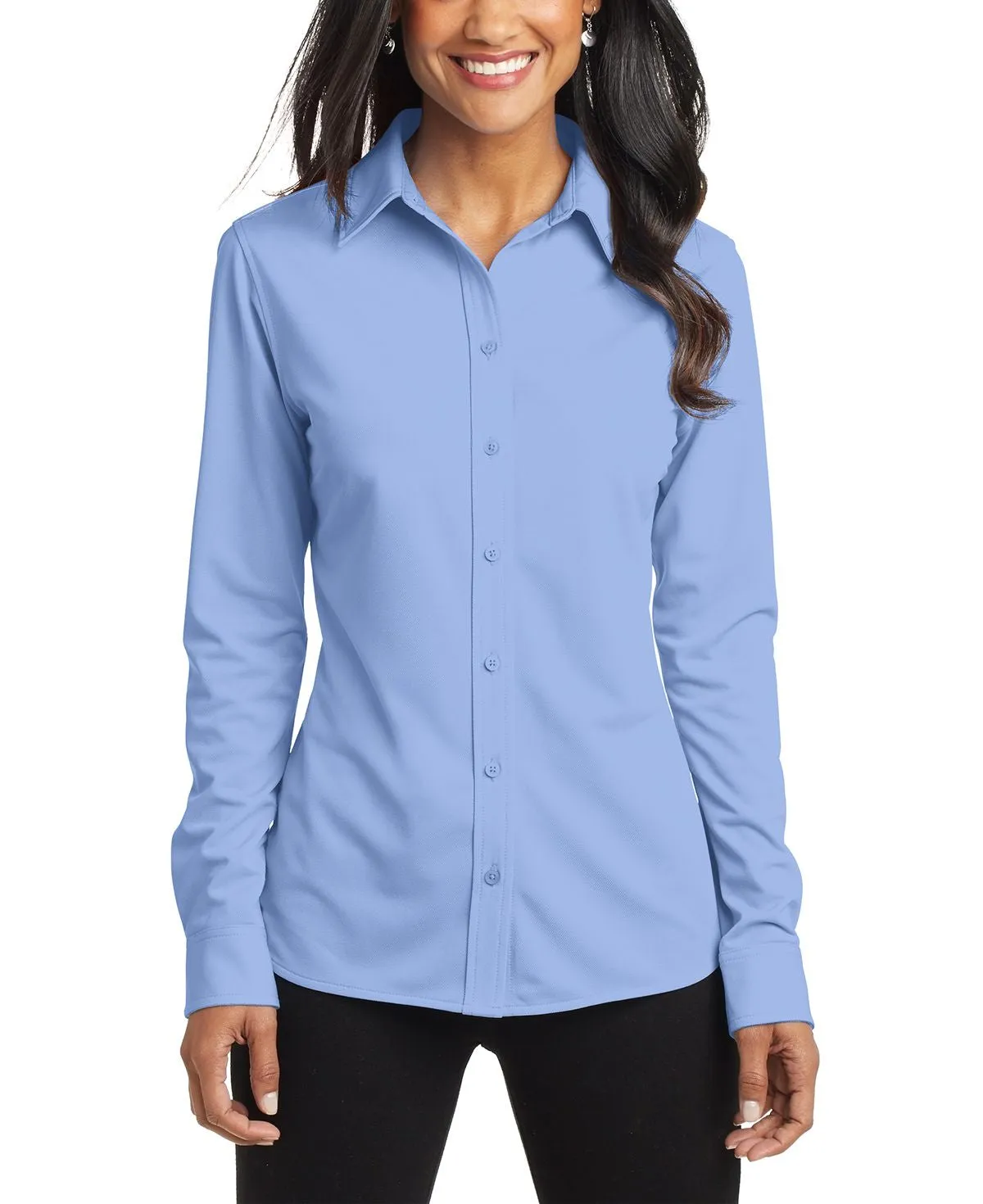 Women's Dimension Knit Dress Shirt