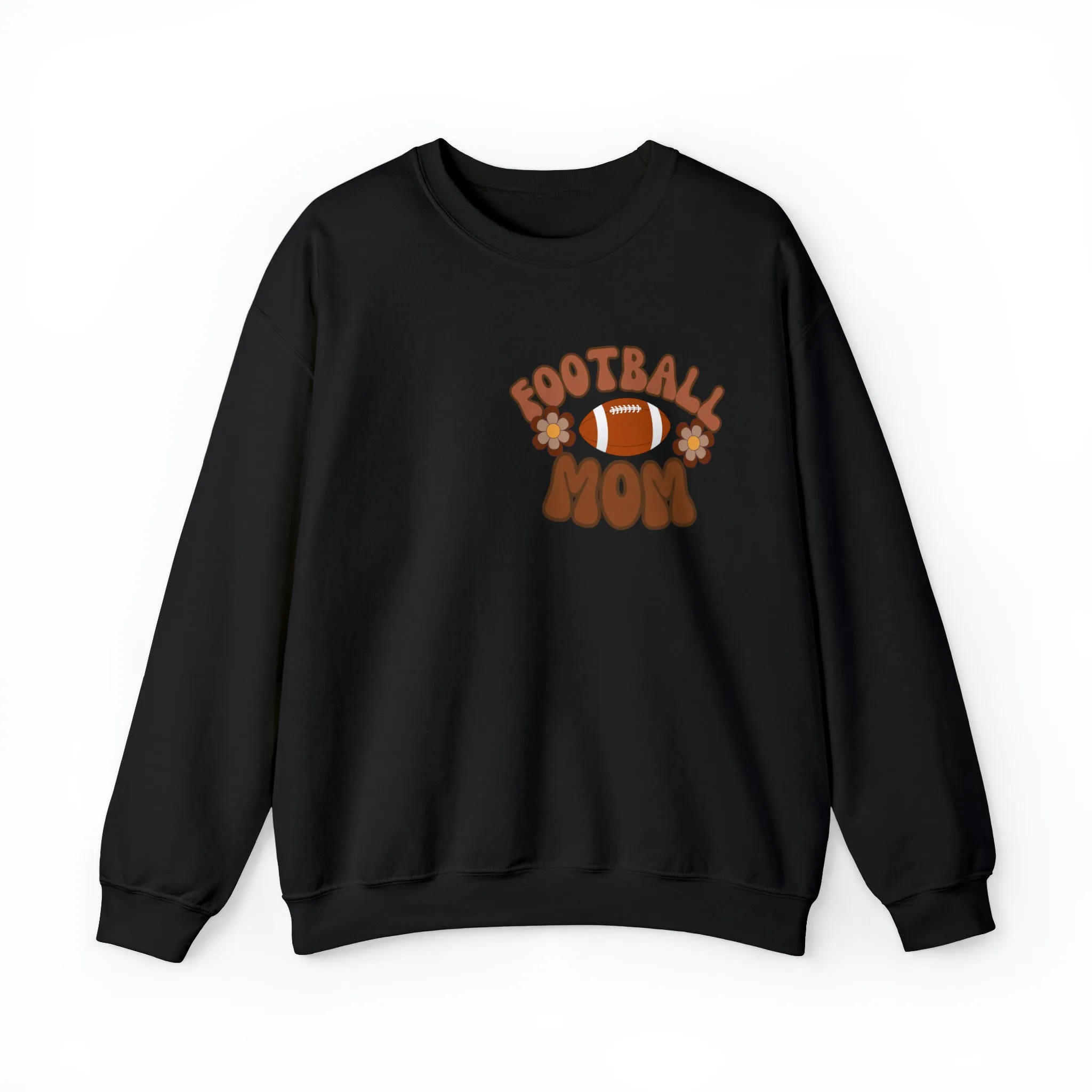 Women's Football Mom Sweatshirt Loud Proud Football Mom Crewneck Shirt