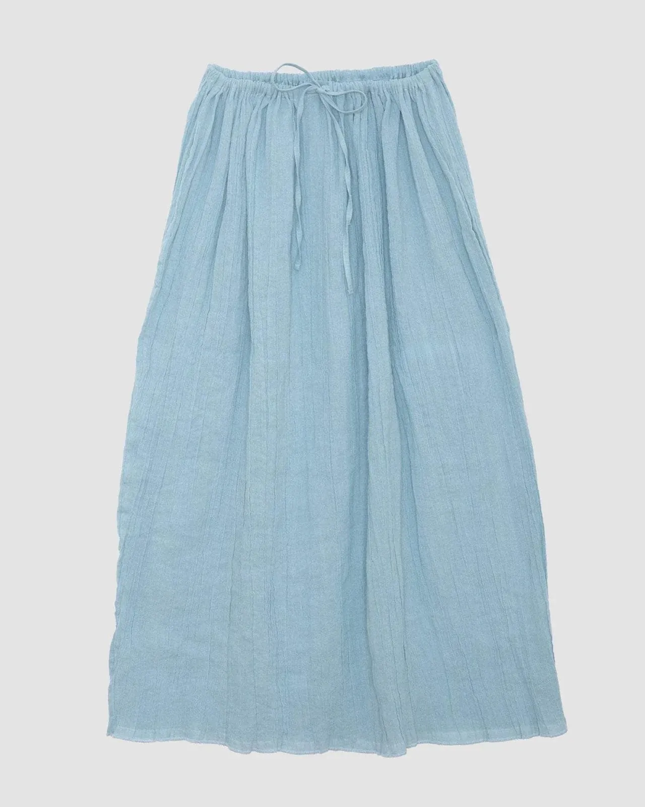 Wuxi Blue Maxi Skirt