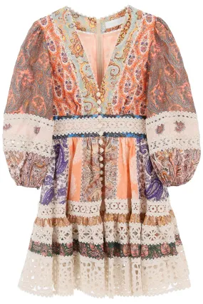 Zimmermann mini dress with balloon sleeves